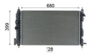 Thumbnail - Radiateur - CR2594000P - MAHLE
