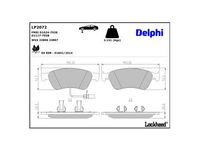 комплект спирачно феродо, дискови спирачки