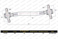 MONROE Draagarm, wielophanging 2