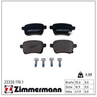 комплект спирачно феродо, дискови спирачки