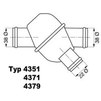 Thermostat, Kühlmittel