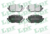 комплект спирачно феродо, дискови спирачки