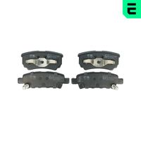 Комплект спирачно феродо, дискови спирачки BP-12356 OPTIMAL