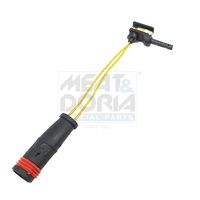 предупредителен контактен сензор, износване на накладките