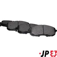 комплект спирачно феродо, дискови спирачки