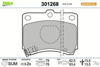 Bremsbelagsatz, Scheibenbremse