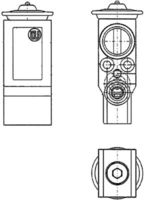 Thumbnail - Expansieventiel, airconditioning - AVE61000P - MAHLE
