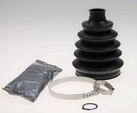 Faltenbalgsatz, Antriebswelle