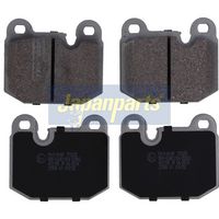 комплект спирачно феродо, дискови спирачки