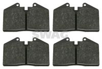 комплект спирачно феродо, дискови спирачки