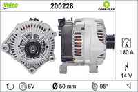 Generator / Alternator VALEO, Cod: 200228