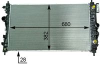Thumbnail - Radiateur - CR2117000P - MAHLE
