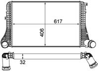 Thumbnail - Intercooler, inlaatluchtkoeler - CI387000P - MAHLE