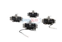 комплект спирачно феродо, дискови спирачки