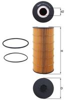 Thumbnail - Oliefilter - OX1234D - KNECHT