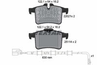 Bremsbelagsatz, Scheibenbremse