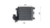 Thumbnail - Intercooler, inlaatluchtkoeler - CI608000S - MAHLE