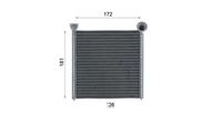 Thumbnail - Kachelradiateur, interieurverwarming - AH256000S - MAHLE