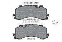 комплект спирачно феродо, дискови спирачки