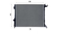 Thumbnail - Radiateur - CR2247000S - MAHLE