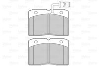Bremsbelagsatz, Scheibenbremse