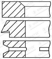 комплект сегменти