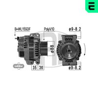 Generator / Alternator ERA, Cod: 210917