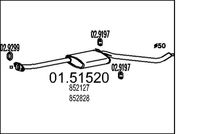 Mittelschalldämpfer