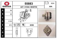 Generator / Alternator EAI, Cod: 55883