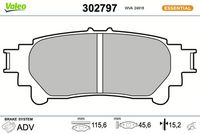 Bremsbelagsatz, Scheibenbremse