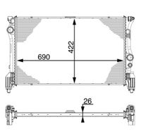 Thumbnail - Radiateur - CR931000P - MAHLE
