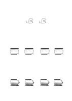 Zubehörsatz, Scheibenbremsbelag