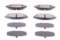 комплект спирачно феродо, дискови спирачки