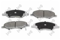 Set placute frana,frana disc ABAKUS, Cod: 231-01-047