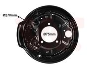 Abdeckblech, Bremstrommel