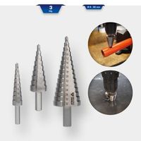 Pakāpjurbju komplekts BT101925 KS TOOLS