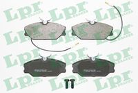 комплект спирачно феродо, дискови спирачки