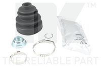 Faltenbalgsatz, Antriebswelle