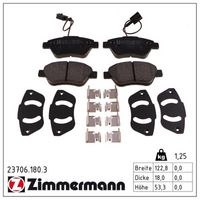 комплект спирачно феродо, дискови спирачки