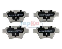 комплект спирачно феродо, дискови спирачки