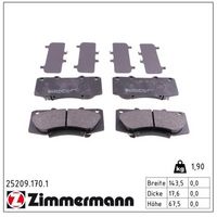 Bremsbelagsatz, Scheibenbremse Bremsbelagsatz, Scheibenbremse