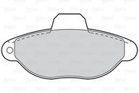 Bremsbelagsatz, Scheibenbremse