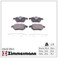 комплект спирачно феродо, дискови спирачки