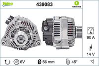 Generator / Alternator VALEO, Cod: 439083