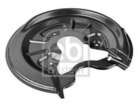 Spritzblech, Bremsscheibe