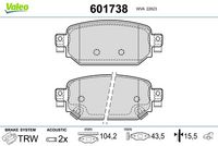 комплект спирачно феродо, дискови спирачки