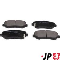 комплект спирачно феродо, дискови спирачки