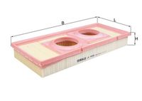 Thumbnail - Luchtfilter - LX4458 - MAHLE