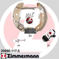 Bremsbackensatz