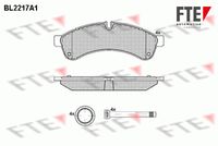 Bremsbelagsatz, Scheibenbremse
